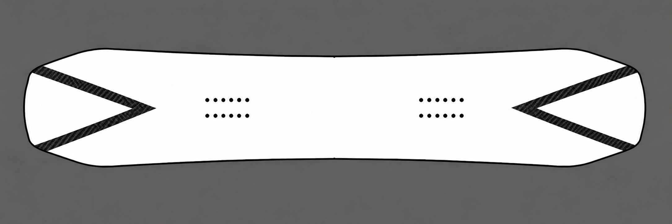 Mr. Jib single-V carbon layout