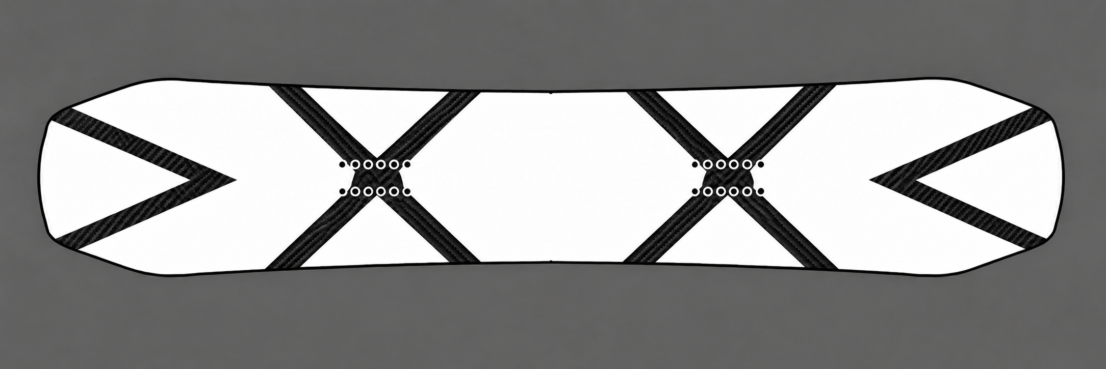 War Fighter All-Mountain Pro X and V carbon layout